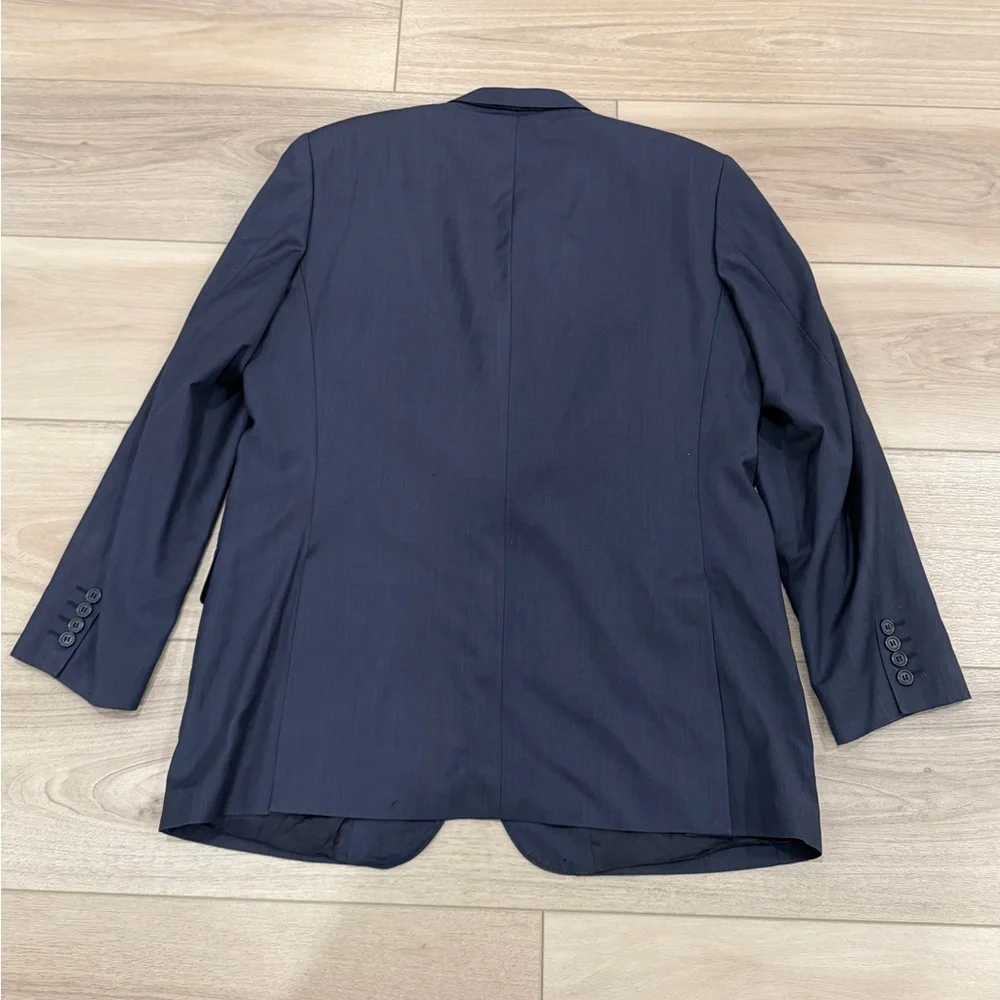 Alexander McQueen Men’s Sport Coat Blazer Jacket Size 56 Made In Italy Super 110